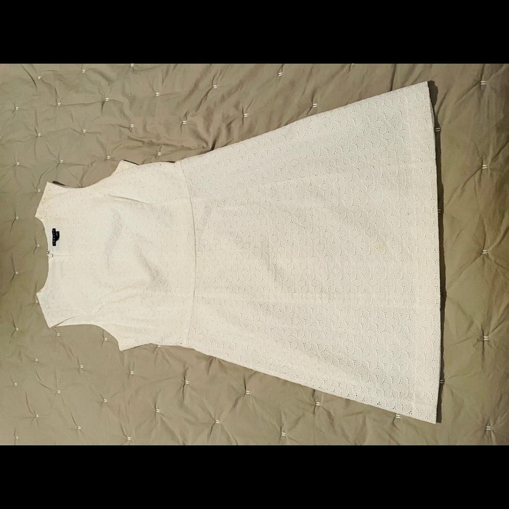 Theory white sleeveless dress size US10 EUC